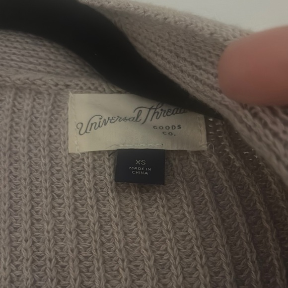 Universal Thread Cozy Open-Front Cardigan in Brown - Picture 2 of 2